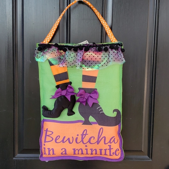 Evergreen Accents Halloween Bewitcha In A Minute Door Decor Poshmark